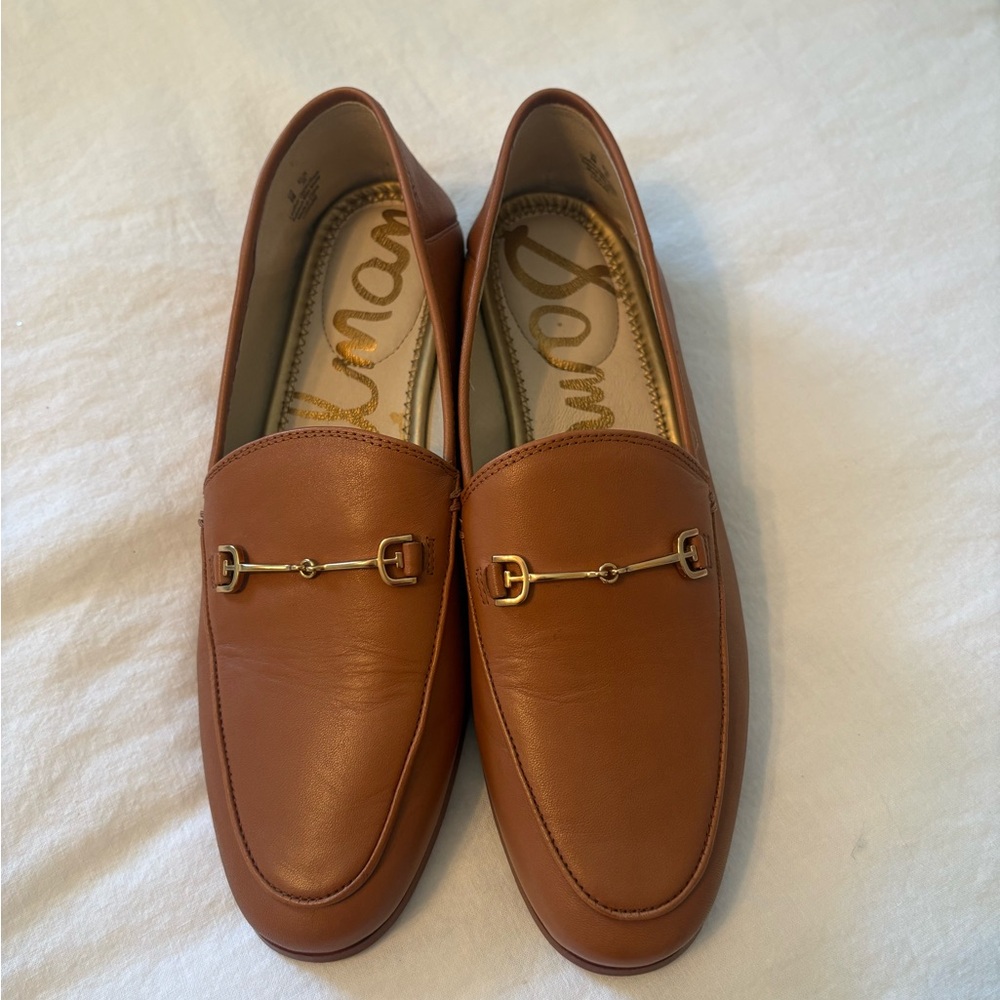 Women’s  Tan Leather Bit Loafers